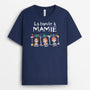 7255AFR2 t shirt personnalise joyeux noel avec la bande a papy mamie 7255akt5b