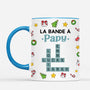 7264MFR2 effet dimpression 3d mug personnalise de noel la band a mamie papy avec mots croises 7264mkq5a
