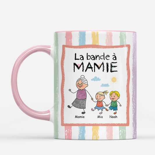 7294MFR2 mug personnalise pastel la bande a papy mamie 7294m6pzb
