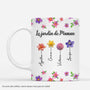 7295MFR1 effet dimpression 3d mug personnalise fleur le jardin de mamie maman 7295m6vza