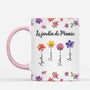 7295MFR2 effet dimpression 3d mug personnalise fleur le jardin de mamie maman 7295m6vza