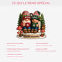 7341OFR1 effet dimpression 3d ornement noel en bois a 1 couche personnalise vieillir ensemble couple gnome 7341o3l5g_4