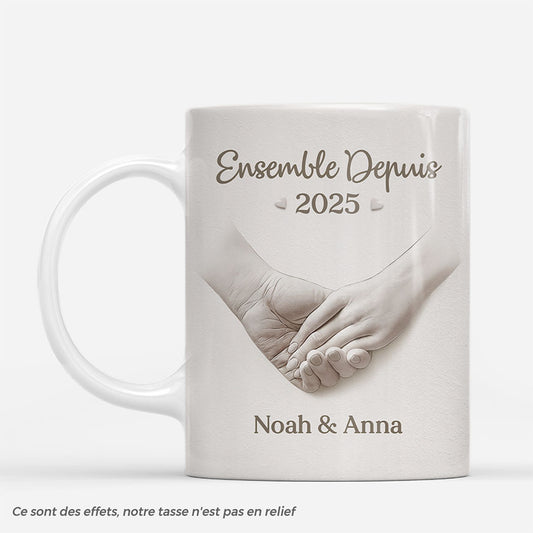 7344MFR1 effet dimpression 3d mug personnalise couple ensemble depuis 7344m8vzg