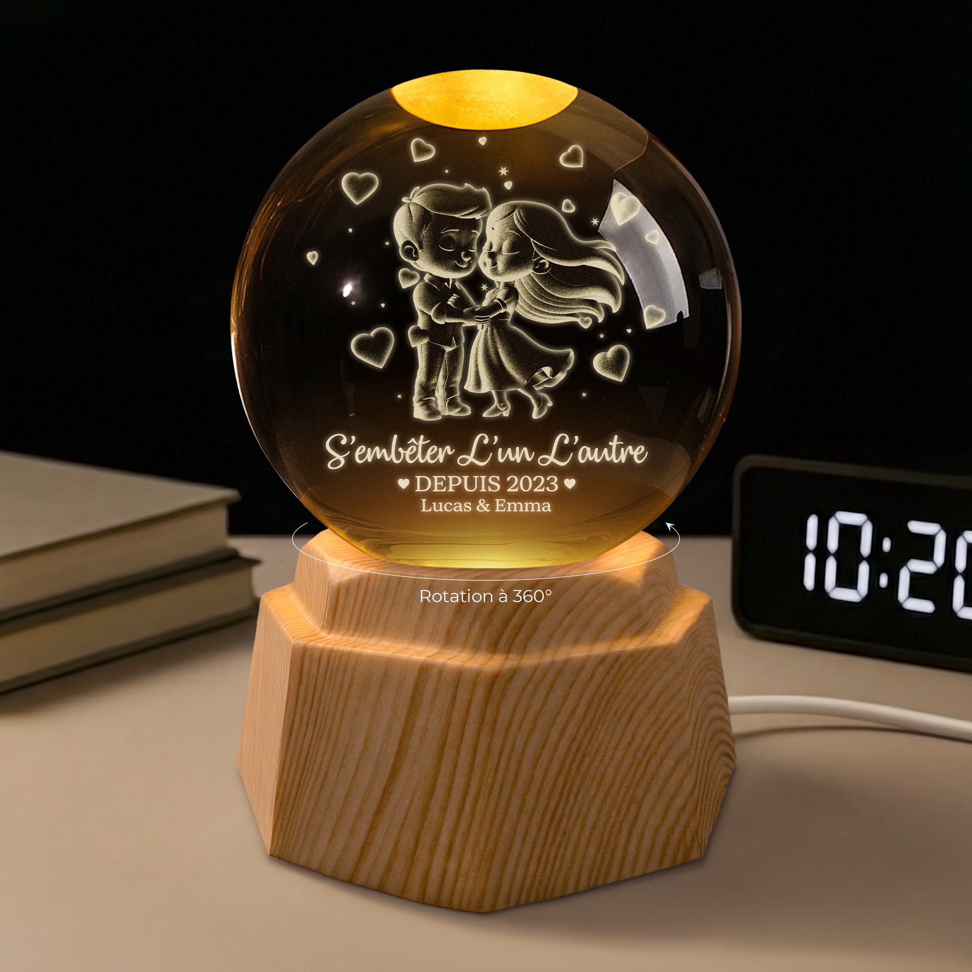 7363LFR1 veilleuse boule de cristal 3d personnalisee pour anniversaire couple ca va le faire 7363lklmg_1