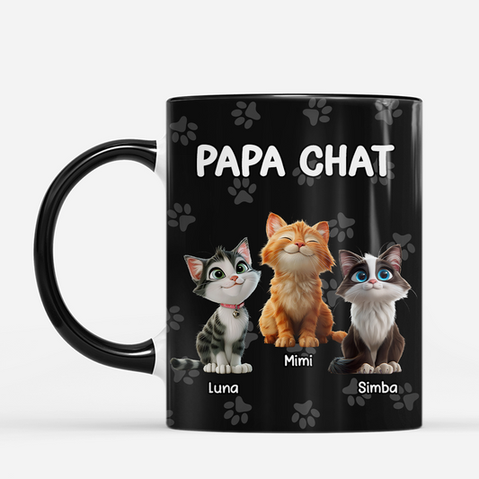 7365MFR2 mug personnalise chat avec patte maman chat 7365mkpcd