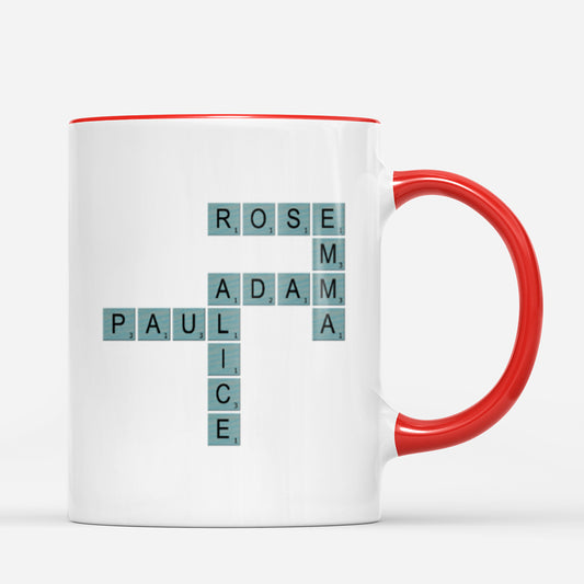 7370MFR2 mug personnalise collegue avec mots croises joyeux noel patron 7370mkpco