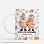 7373MFR1 effet dimpression 3d joli mug personnalise couple pere noel vieillir ensemble 7373m3v5g