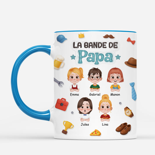 7375MFR2 effet dimpression 3d mug personnalise famille bande a mamiepapypapamaman 7375m8tza