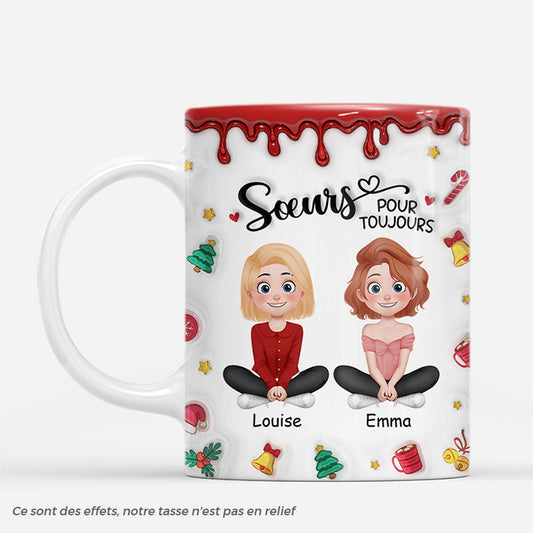 7382MFR1 effet dimpression 3d mug personnalise de noel soeurs et amies pour toujours 7382m6l5f_4bf93138 d39a 4220 8052 2fbb1881b8c9