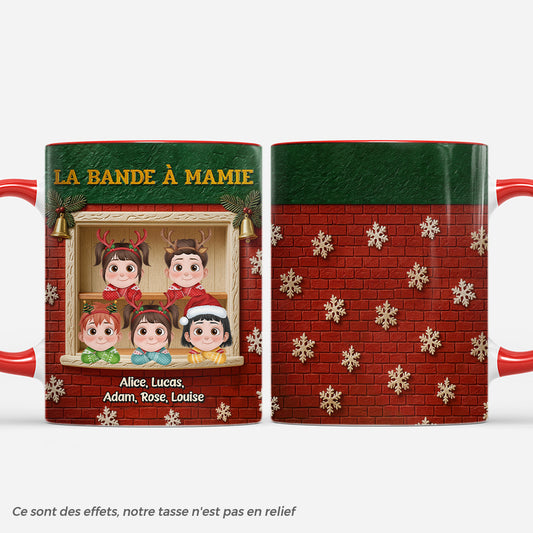 7387MFR1 effet dimpression 3d mug de noel personnalise bande a mamie papy 7387mtyna