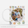 7389MFR1 effet dimpression 3d mug personnalise photo pour hommefemme ensemble avec fleurs 7389m3qaa