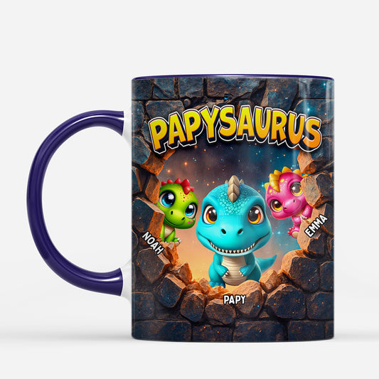 7401MFR1 effet dimpression 3d mug personnalise mamie papa dinosaure 7401mtlma_2