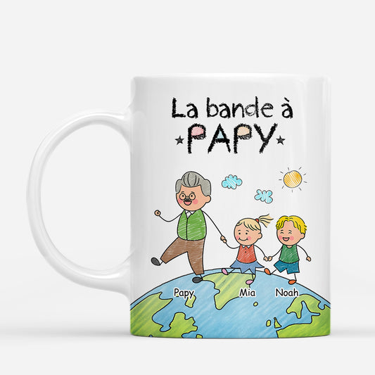 7403MFR1 mug personnalise la bande a mamie papy de la terre 7403m6pmb