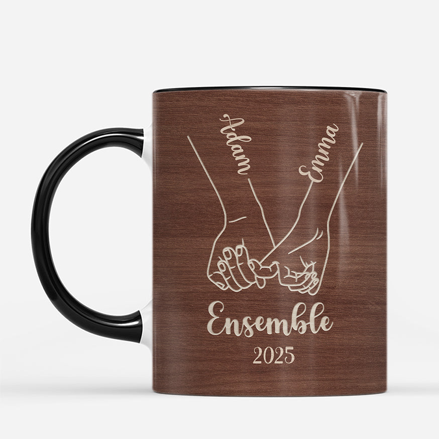 7441MFR2 effet dimpression 3d mug personnalise couple premier baiser 7441mtqzg