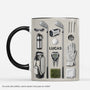7443MFR1 effet dimpression 3d mug personnalise golf cadeau pour un golfeur 7443m3vzb