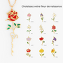 7478JFR4 collier personnalise prenom_ femmehomme floral gracieux 7478j0v5a