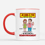 7482MFR2 mug personnalise couple je suis a toi ni retour 7482m6twa