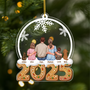 7500OFR1 ornement de noel personnalise acrylique la famille et animaux de compagnie 7500ott5i
