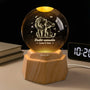7505LFR1 veilleuse boule de cristal 3d personnalisee vieillir ensemble couple lion 7505l3ttg_3b6e9cf8 809d 43b5 b0e5 b66536550fdb