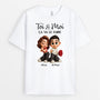 7509AFR1 tee shirt personnalise couple toi et moi 7509akv5g