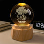 7529LFR1 veilleuse boule de cristal 3d personnalisee couple vieillir ensemble 7529ltpwg
