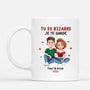 7535MFR1 mug personnalise couple tu es bizarre je te garde 7535mcvcg