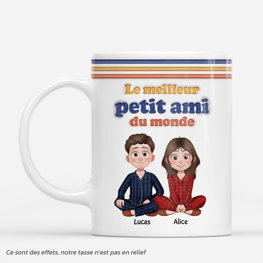 7548MFR1 effet dimpression 3d mug personnalise le meilleur petit amimaripetite amieepouse 7548m8rab