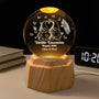 7549LFR1 veilleuse boule de cristal 3d personnalisee vieillir ensemble couple 7549l3tzg