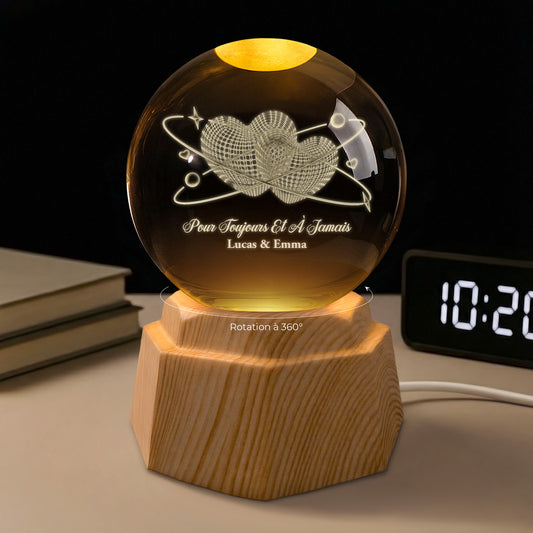 7552LFR1 veilleuse boule de cristal 3d personnalisee couple toi et moi avec coeurs 7552l3qmg_4e3e9391 a2cc 4b0b af8e c0d25090fe75