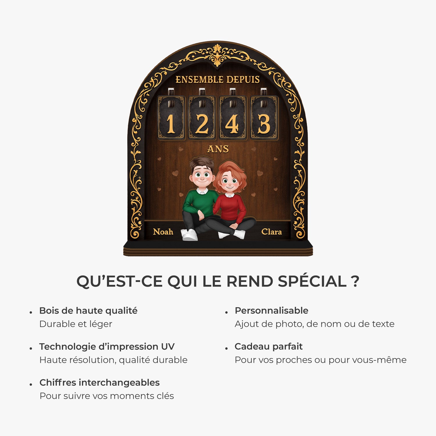 7580QFR5 compteur de jours couple personnalise ensemble depuis 7580q8qmg