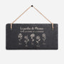 7641AFR1 le jardin de mamie maman plaque ardoise personnalisable 7641aetqca