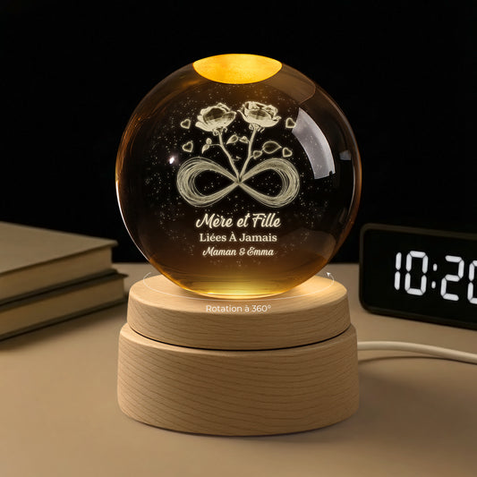 7648LFR1 veilleuse boule de cristal 3d personnalisee mere et fille 7648l3lca_1