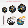 7652UFR3 attrape soleil personnalise en acrylique mamie papy tu es le monde 7652u8pzb