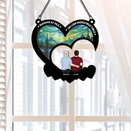 7680UFR2 attrape soleil personnalise en acrylique lien entre une mamiemaman et sa petite 7680utiwa