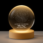7698LFR1 veilleuse boule de cristal personnalisee la nuit ou tu deviens papy mamie 7698l6fhb