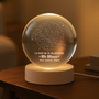 7698LFR2 veilleuse boule de cristal personnalisee la nuit ou tu deviens papy mamie 7698l6fhb
