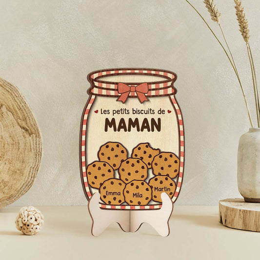 7709QFR2 petits biscuits de mamie maman plaque en bois personnalisee 7709qcqwa