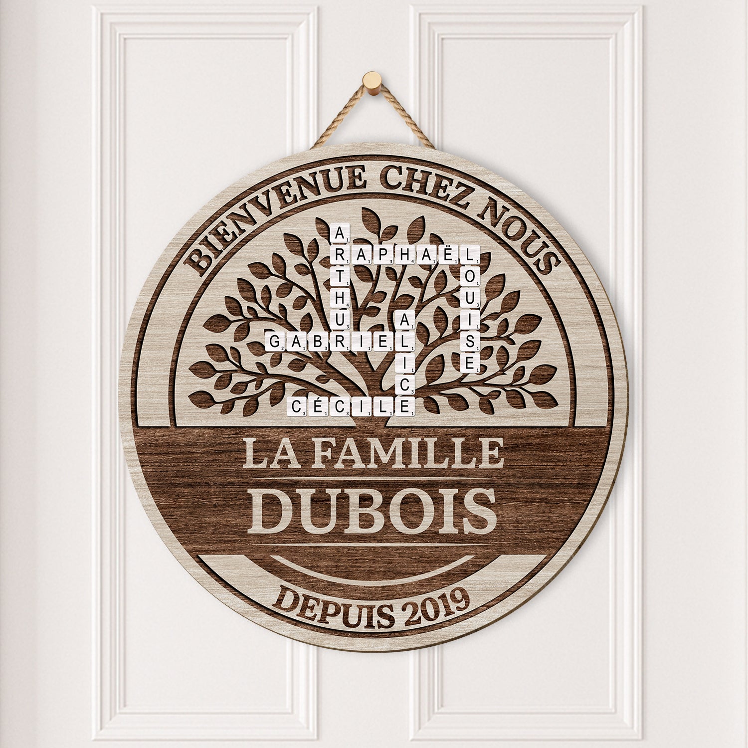 7710QFR2 plaque en bois personnalisee avec mots croises notre famille 7710q8pwi_c719934e 83c0 40e4 812b c9c272f25332