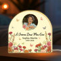 7714LFR2 lightbox personnalisable commemoratif a la douce memoire mamie maman 7714lcrca