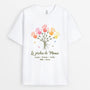 7719AFR1 t shirt personnalise le jardin de maman mamie avec empreintes de main 7719a8lca