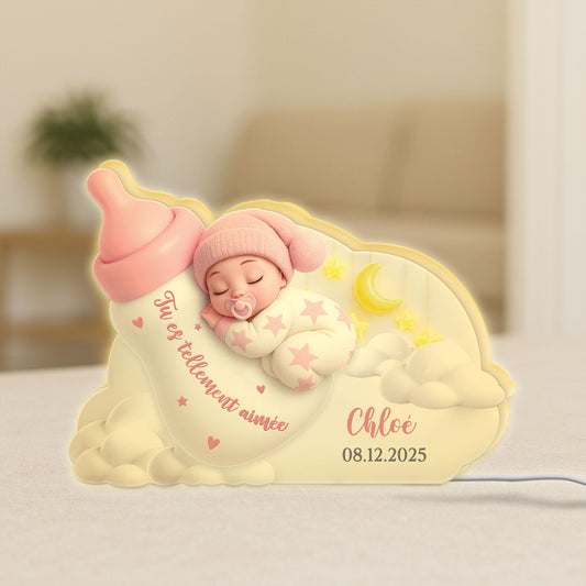 7751LFR1 effet dimpression 3d lightbox personnalisable pour maman bebe est tellement aime 7751lsvaa_4