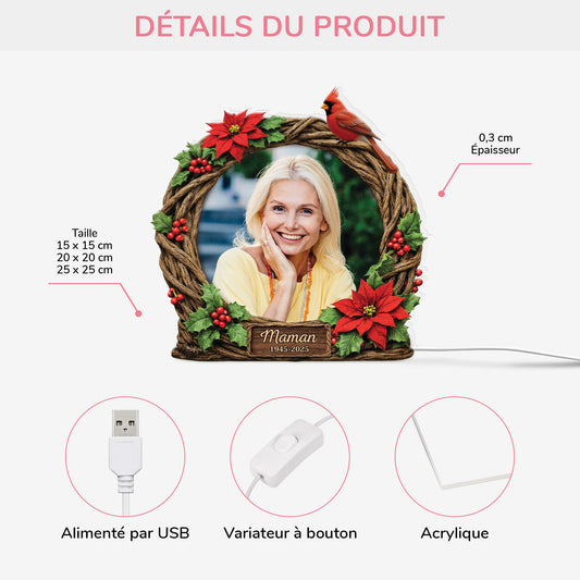 7753LFR1 lightbox personnalisable commemoratif mon papa maman toujours la 7753lsvni_2