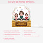 7762LFR3 maman mamie est mon monde lightbox personnalisable 7762l
