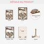7769QFR3 plaque en bois personnalisee maman mamie la piece qui nous unit 7769q6pma