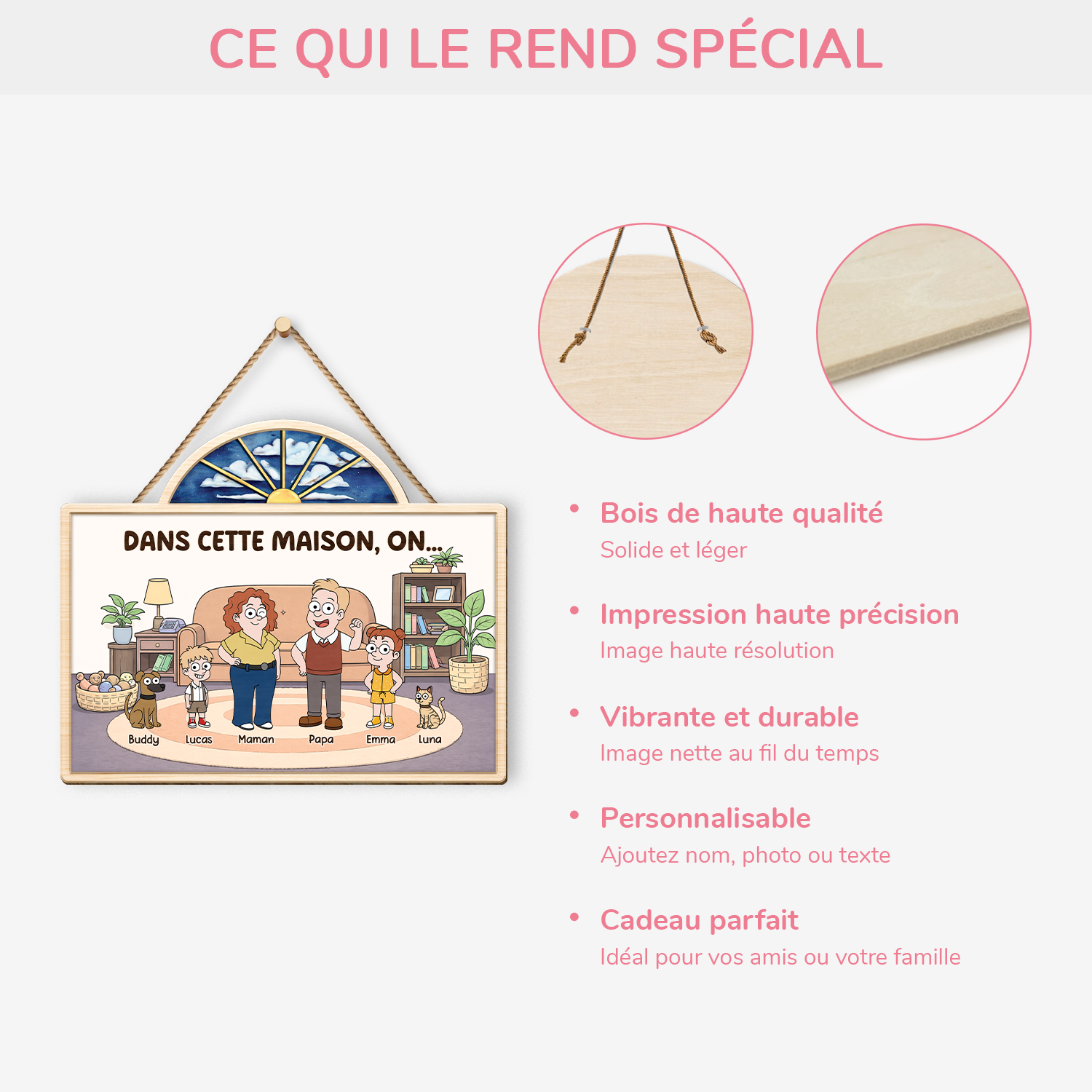 7770QFR4 plaque en bois personnalisee a suspendre famille dans cette maison 7770q6xmi