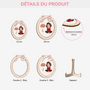 7778QFR3 plaque en bois personnalisee femme une fleur pour elle 7778q8rna