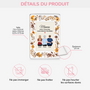 7785RFR3 effet dimpression 3d plaque en acrylique rectangulaire personnalisee bebes de maman papa 7785r3kma