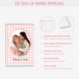 7792RFR4 plaque en acrylique rectangulaire personnalisee avec photo maman papa je taime 7792r3qca