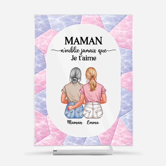 7798RFR1 plaque en acrylique personnalisee maman mamie avec support n_oublie jamais que je taime 7798rcvma_1