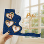 7803RFR3 plaque en acrylique personnalisee photo avec support mamie papy je dois te dire 7803rtpab